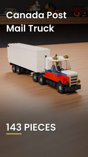 LEGO® 107 Canada Post Mail Truck build video cover