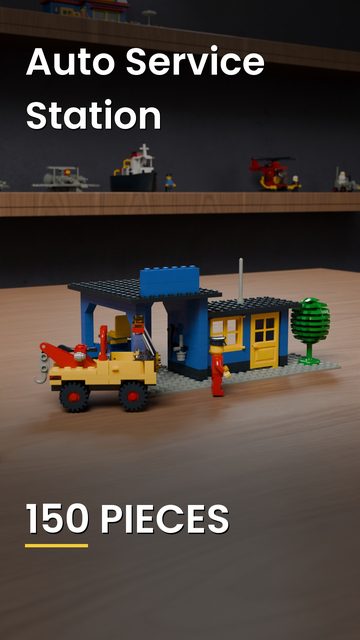 LEGO® 6363 Auto Service Station build video cover