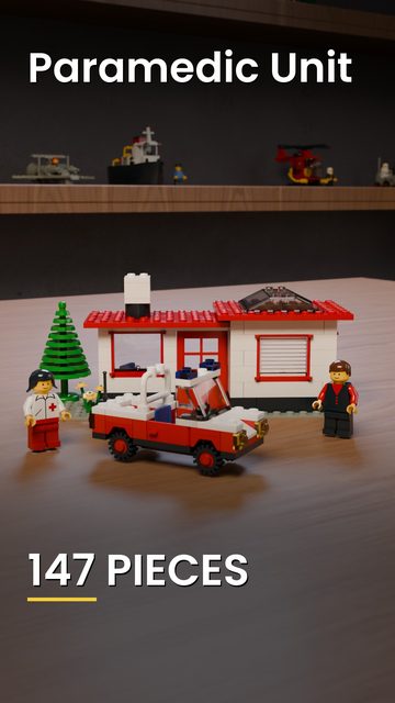 LEGO® 6364 Paramedic Unit build video cover