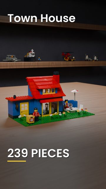 LEGO® 6372 Town House build video cover