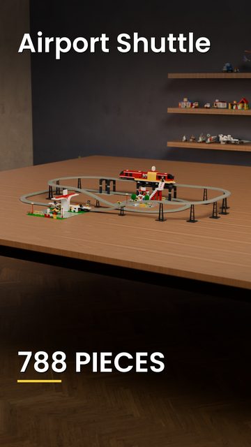 LEGO® 6399 Airport Shuttle build video cover