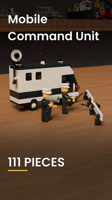 LEGO® 6676 Mobile Command Unit build video cover