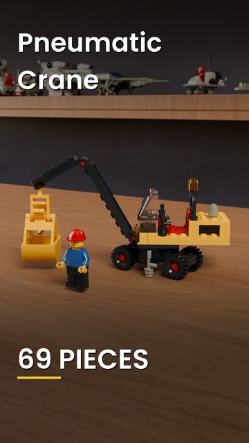 LEGO® 6678 Pneumatic Crane build video cover