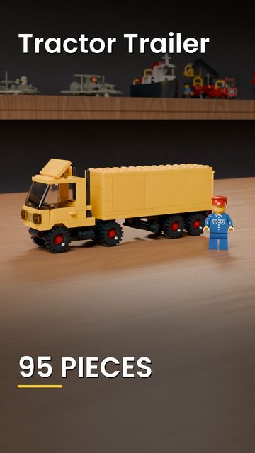 LEGO® 6692 Tractor Trailer build video cover