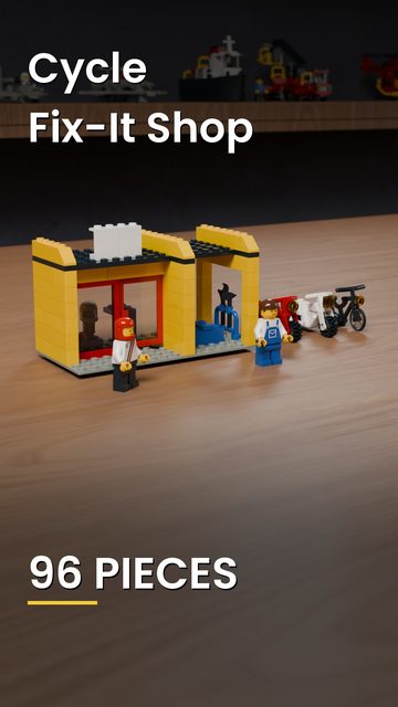 LEGO® 6699 Cycle Fix-It Shop build video cover