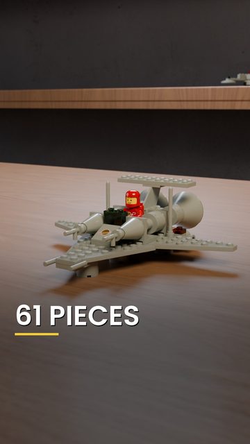LEGO® 6861 X1 Patrol Craft build video cover