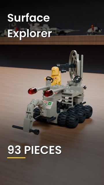 LEGO® 6880 Surface Explorer build video cover