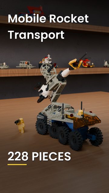 LEGO® 6950 Mobile Rocket Transport build video cover