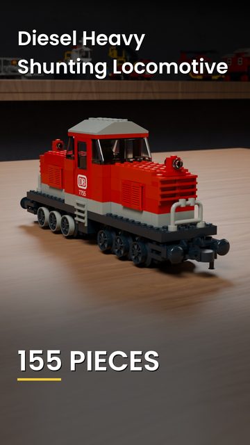 LEGO® 7755 Diesel Heavy Shunting Locomotive build video cover