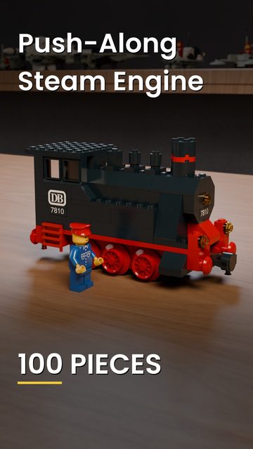 LEGO® 7810 Push-Along Steam Engine build video cover