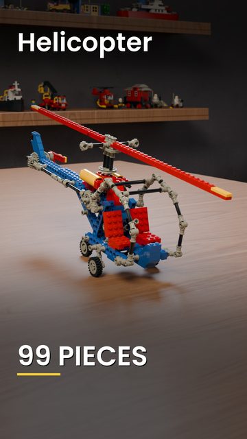 LEGO® 8844 Helicopter build video cover